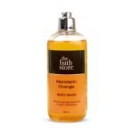 The Bath Store Mandarin Orange Body Wash Shower Gel | Tan Removal Body Wash | Shower Gel for Men & Women | Body Wash for Summer | Cleanses Acne & Exfoliating Body Wash | Long Lasting Fragrance - 300 Ml - Fast UK Delivery