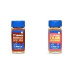 CRISTA International Multipurpose Combo - 4 | Barbeque Spice Rub X 1, 50 gms & Cajun Seasoning X 1, 50 gms | No Added Colours, Fillers & Preservatives | Pack of 2