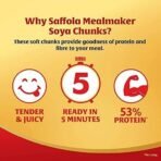 Saffola Masala Oats, Tasty Evening Snack, Veggie Twist, 500G & Saffola Mealmaker Soya Chunks With Supersoft Technology, Tender & Juicy, 1 Kg (Pouch) - Fast UK Delivery - Image 7