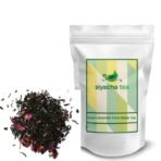Siyacha Tea Rose Lavender Twist Black Tea| Loose Leaf Herbal Blend|100% Natural Ingredient Chai Patti|Calming, Stress Relief Premium Beverage|Natural Immunity Booster|Wellness Blend|100g Pouch - Fast UK Delivery