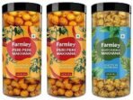 Farmley Peri Peri Roasted & Flavored Makhana Jar 180 g (Pack of 2, Each 90 g) & Farmley Roasted & Flavoured Minty Pudina Healthy Makhana Snacks 90 gm - Fast UK Delivery - Image 2