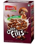 Kwality Choco Fills 250g Each (Pack 2) | Chocolate Flavor, No Maida | Crunchy Bites Filled with Rich Chocolate | Healthy Food & Breakfast Cereal for Kids | High in Protein & Fiber - Fast UK Delivery - Image 4