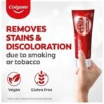 Colgate Visible White Teeth Whitening Toothpaste, Pack of 400g (200g X 2), with Whitening Accelerators for Tobacco Stain Removal & Teeth Whitening, Minty Flavor for Everyday Fresh Breath - Fast UK Delivery - Image 5
