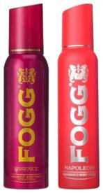 Fogg Napoleon Body Spray For Men, 150ml And Fogg 1000 Sprays Fragrant Body Spray For Women Essence, 150ml - Fast UK Delivery