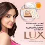 Lux Flaw-less Glow Bathing SoapBuy 4 Get 1 Free|150g infused with Vitamin C & E |For Superior Glow| - Fast UK Delivery - Image 5
