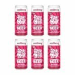 Coolberg Cranberry Non Alcoholic Beer 300ml CANs - Pack of 6 (300ml x 6) - Fast UK Delivery - Image 2