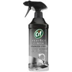 CIF Perfect Finish Stainless Steel Cleaner| Removes Tough Dirt 435ml (pack of 1) - Fast UK Delivery