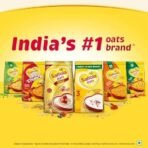 Saffola Oats | Rolled Oats | Delicious Creamy Oats | High Protein & Fibre| 2kg (Pack of 2 x 1kg) & Saffola Oats | Rolled Oats | Delicious Creamy Oats | High Protein & Fibre| 1Kg with 300g Free - Fast UK Delivery - Image 7