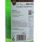 Monin Cucumber Flavoured Syrup, White, Large, 1000 ml - Fast UK Delivery - Image 5
