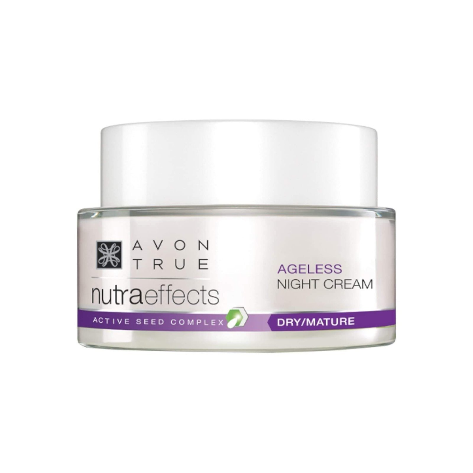 uk51IDgTldg6L-1-1.jpg AVON Nutra Effects Ageless Multi Action Night Cream, White, 50 g - Fast UK Delivery - Image 1