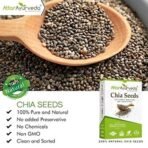 Attar Ayurveda Chia Seeds 500 Grams , Basil Seeds 500 Grams Combo Pack | 100% Natural, Preservative Free | Ideal for Weight Loss, Glowing Skin & Improved Hair Quality - Fast UK Delivery - Image 6