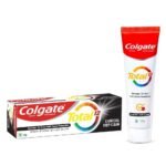 Colgate Total 120 g Charcoal Deep Clean Toothpaste, Antibacterial Tooth paste, Stronger 12-Hour Anti-Germ Protection, Whole Mouth Health, World's No. 1* Germ-fighting Toothpaste - Fast UK Delivery