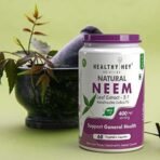 HealthyHey Nutrition Neem Leaf Extract (Indica), 60 Veg. Capsules - Natures Miracle Detoxifying Agent. Promotes Healthy Respiratory, Digestive and Immune System - No GMO. Gluten Free. - Fast UK Delivery - Image 5