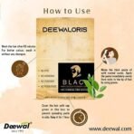 Deewal Oris Hair Colour Powder for Men (Black Hair) - Fast UK Delivery - Image 3
