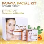 AKLARIS Papaya Facial Kit 12 Pouch Set for All Skin Types (6 Steps) - Advanced Therapy | Professional Facial Kit | Removes Blemishes & Pigmentation | Contains Papaya Extracts - Fast UK Delivery - Image 4