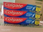 Colgate Toothpaste Dental Cream Strong Teeth - 100Gm (Pack of 3) - Fast UK Delivery - Image 2