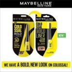 Maybelline New York Eyeliner, Smudge-proof and waterproof, Long-lasting, Liquid Colossal Bold Liner, Black, 3g (Pack of 2) Matte Finish - Fast UK Delivery - Image 7
