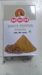 MDH White Pepper Powder, 100g - Fast UK Delivery