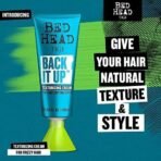Bed Head TIGI Back It Up Texturising Hair Cream for Shapeshifting Style with Baobab Fruit Extract, Long Lasting Hold, Texture & Definition, Controls Frizz, Hair Shaping Cream for Styling, 125 ml - Fast UK Delivery - Image 6