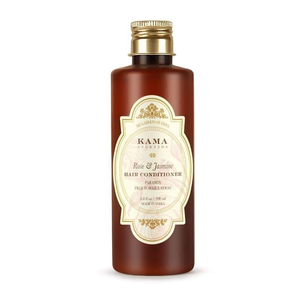 uk51JDzAB8UmL-1-1.jpg Kama Ayurveda Rose & Jasmine Hair Conditioner, 200ml - Fast UK Delivery - Image 1