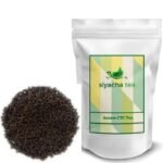 Siyacha Tea Classic Assam CTC Tea|100g|with Gently Rolled Aromatic Loose Leaves|Rich Chai Patti|Premium Break Fast Black Tea Pouch|Natural Antioxidant Rich|Healthy| - Fast UK Delivery