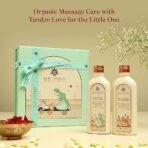 Baby Forest Maasoom Petika | Combo Box- Baby Hair & Body Massage Oil | Baby Gifting Hamper for Birthdays, Baby Shower | Baby Massage Care | Vegan | Cruelty-free | Plant-based Formulations - Fast UK Delivery - Image 5