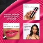 SUGAR Cosmetics Partner In Shine Transferproof Glossy Lipstick | Lasts upto 24hrs | Transferproof & Smudgeproof - 3ml - 01 Cinnamon Champagne - Fast UK Delivery - Image 4
