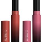 Maybelline New York Lipstick, Color Sensational Ultimattes, 599 More Mauve, 1.7 g & Maybelline New York Lipstick, Color Sensational Ultimattes, 899 More Rust, 1.7 g - Fast UK Delivery
