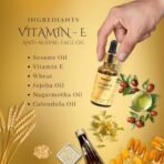 Deewal Vitamin E Face Oil | Anti-Aging & Brightening Face Oil for Glowing Skin | Cold-Pressed Oils for Skin Radiance & Dullness Removal | Face Oil for Men & Women - 100% Natural - Fast UK Delivery - Image 5