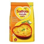 Saffola Masala Oats, Tasty Evening Snack, Classic Masala, 500g & Saffola Masala Oats, Tasty Evening Snack, Veggie Twist, 500g - Fast UK Delivery - Image 3