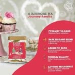 Pride of India | Jasmine Rose Royal White Tea | 15 Pyramid Full Leaf Individually Wrapped Tea Bags | Smooth & Sweet Flavor | Soothing & Calming Experience | Less Caffeine, Non-Bioengineered - Fast UK Delivery - Image 6