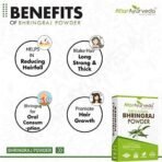Attar Ayurveda Natural Bhringraj Powder for hair growth (100 Grams) | For Hair Mask and Eating | 100% Pure and Natural | No Chemical, No Preservatives - Image 6