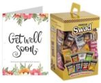 Swad Get Well Soon Gift with Card (Swad Mix Candy 125 Gift Box & 1 Greeting card) 2 units - Fast UK Delivery - Image 2