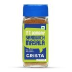 CRISTA 50 gms Bombay Sandwich Masala | Masala for Vegetable & Cheese Sandwich | Magic Masala | No Added Sugar | No Onion | No Garlic | Vegan | Zero added Colours & Preservatives