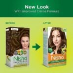 Nisha Cream Hair Color (Pack of 3, Light Brown) Fast Shipping to USA & Canada - Image 3