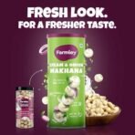 Farmley Roasted Makhana, Himalayan Salted & Cream & Onion Flavour I 77g Each I Healthy Snack Roasted in Olive Oil | Guilt-Free & Crunchy Munchies | Pack of 2 - Fast UK Delivery - Image 7