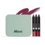 SUGAR Cosmetics Matte as Hell Lip Crayon Set (Pack of 3) | Lasts upto 8hrs | Water Resistent Lipstick for Women | Nude Shades - Fast UK Delivery