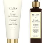 Kama Ayurveda Bringadi Hair Conditioner 200gm & Kama Ayurveda Bringadi Hair Cleanser Combo - Fast UK Delivery