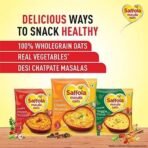 Saffola Masala Oats Classic Masala - 500 gm and Curry & Pepper - 500 gm - Fast UK Delivery - Image 5