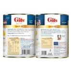 Gits Open & Eat Gulab Jamun + Rasgulla, 16 Pieces Per Can, 2Kg (2000gram)(1Kg Gulab Jamun Tin + 1Kg Rasgulla Tin) & Gits Open & Eat Rasgulla Tin, 16 Pieces per Can, 1Kg - Fast UK Delivery - Image 5