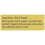 Everest Powder - Black Pepper, Pouch, 50 Gram - Fast UK Delivery - Image 3
