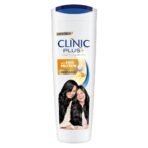 Clinic Plus Strength & Shine Shampoo with Egg Protein for Strength, Shine and Smoothness, 355 ml - Fast UK Delivery