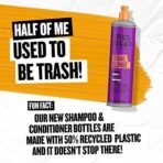 Bed Head TIGI Serial Blonde Restoring Shampoo for Damaged Hair, Colour Enhancing & Protection Shampoo with Keratin for Blonde Coloured Hair, Restores & Revives, UV Protection, Deep Cleanses & Moisturizes Hair, Exotic Tropical Fragrance, 600ml - Fast UK Delivery - Image 7