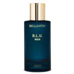 Bella Vita Luxury B.L.U Men Eau De Parfum Liquid Perfume With Lemon, Apple, Musk|Fresh, Refreshing, Energising Long Lasting Edp Fragrance Scent 100Ml - Fast UK Delivery