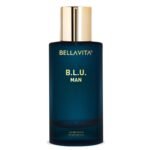 Bella Vita Luxury B.L.U Men Eau De Parfum Liquid Perfume With Lemon, Apple, Musk|Fresh, Refreshing, Energising Long Lasting Edp Fragrance Scent 100Ml - Fast UK Delivery