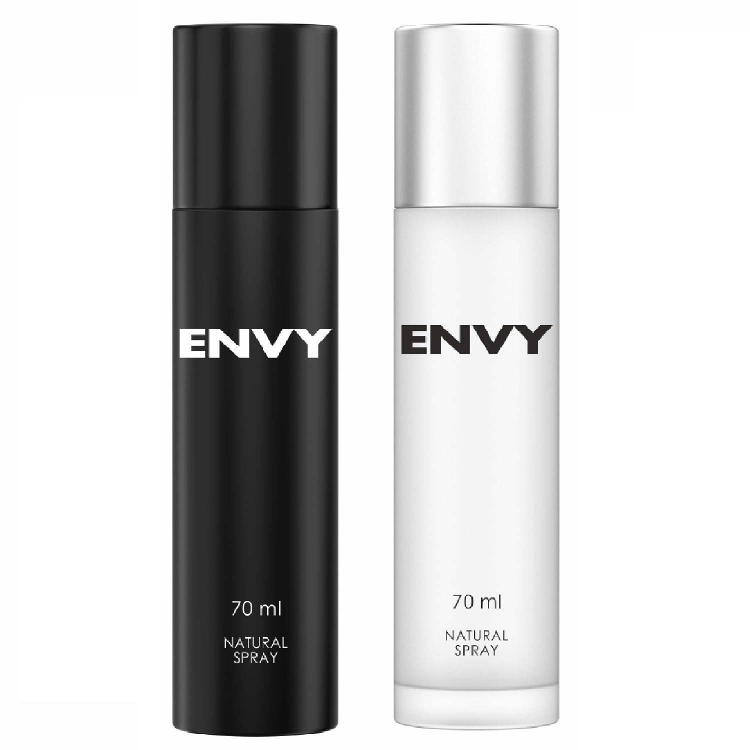 uk51MFMta-XL-1.jpg ENVY Natural Spray Men Perfume + Women Perfume (70ML Each) | Combo Set of 2 - Long Lasting Fragrance - Fast UK Delivery - Image 1