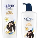 Clinic Plus Strength & Shine With Egg Protein Shampoo 650 ml & Strength & Shine With Egg Protein Shampoo, 355 ml - Fast UK Delivery