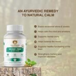 Maharishi Ayurveda Ashwagandha Worry Free Ayurvedic Tablets, Help Keeps The Mind And Body Calm And Relaxed Non Addictive By Maharishi Ayurveda 60 Tablets Pack Of 1 - Fast UK Delivery - Image 5