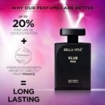 Bella Vita Luxury Klub Men Eau De Parfum Liquid Perfume With Lemon, Rose And Vanilla|Musky And Spicy Long Lasting Premium Edp Fragrance Fresh Scent, 100Ml - Fast UK Delivery - Image 5