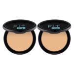 Maybelline New York Matte Compact Powder For All Skin Types, With Spf To Protect Skin From Sun, Absorbs Oil, Fit Me, 128 Warm Nude, 8G (Pack Of 2), Cream - Fast UK Delivery